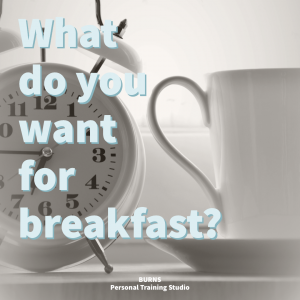 朝食に何食べる？