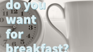 朝食に何食べる？